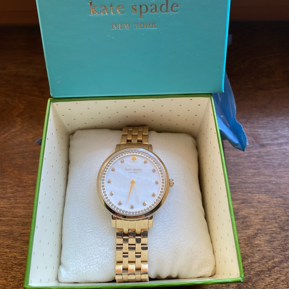 Kate Spade Monterey Gold-Tone Stainless Steel Bracelet
Watch